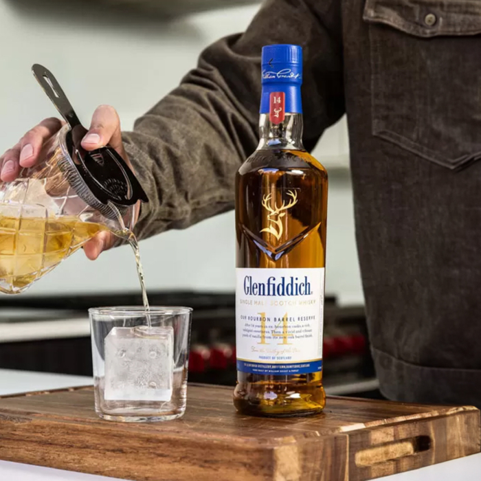 Send Glenfiddich 14 Year Bourbon Barrel Reserve Scotch