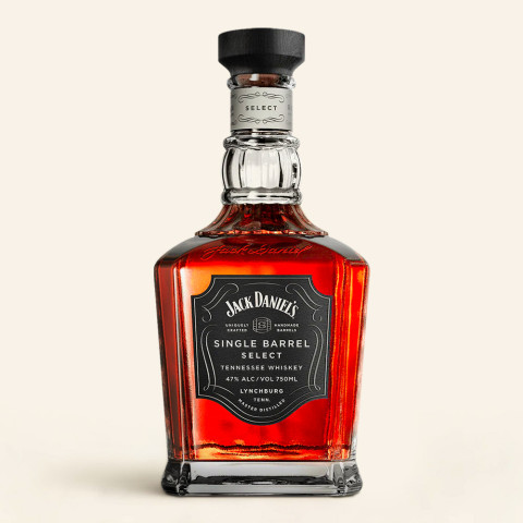 BOTTLE PRESENTER - JACK DANIELS LOCK BOX - CUSTOM LOGO