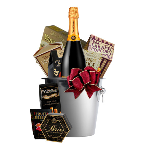Send Moet & Chandon Champagne Bucket Gift Basket Online