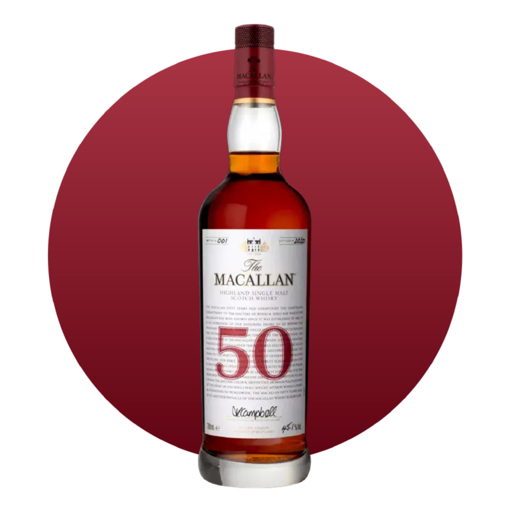 Macallan 50 Year 'Red Collection' Single Malt Scotch Whisky