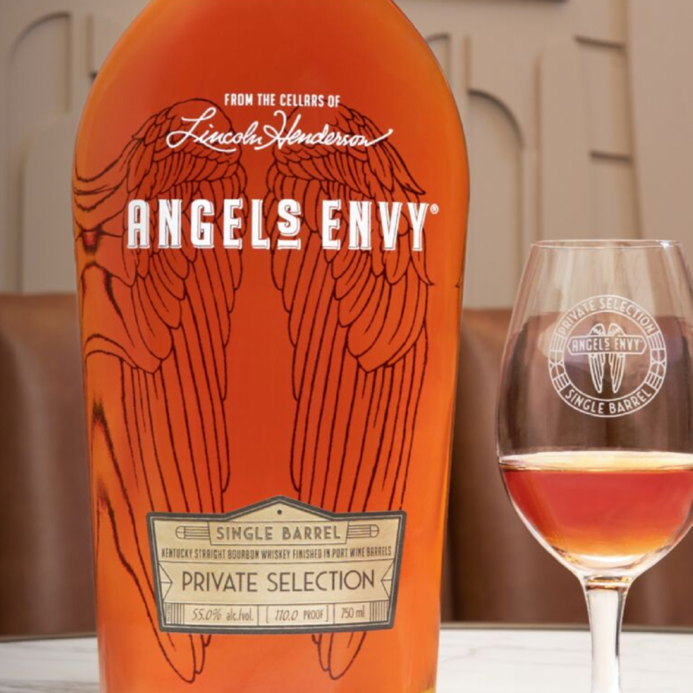 Angel's Envy Single Barrel Private Selection Bourbon Whiskey 750ml