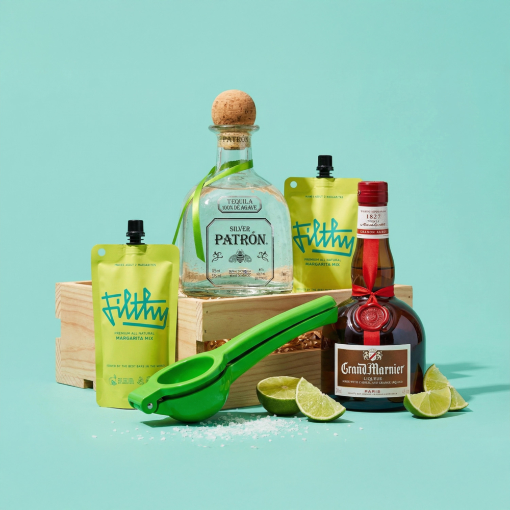 Cadillac Margarita Gift Set with Patron & Grand Marnier