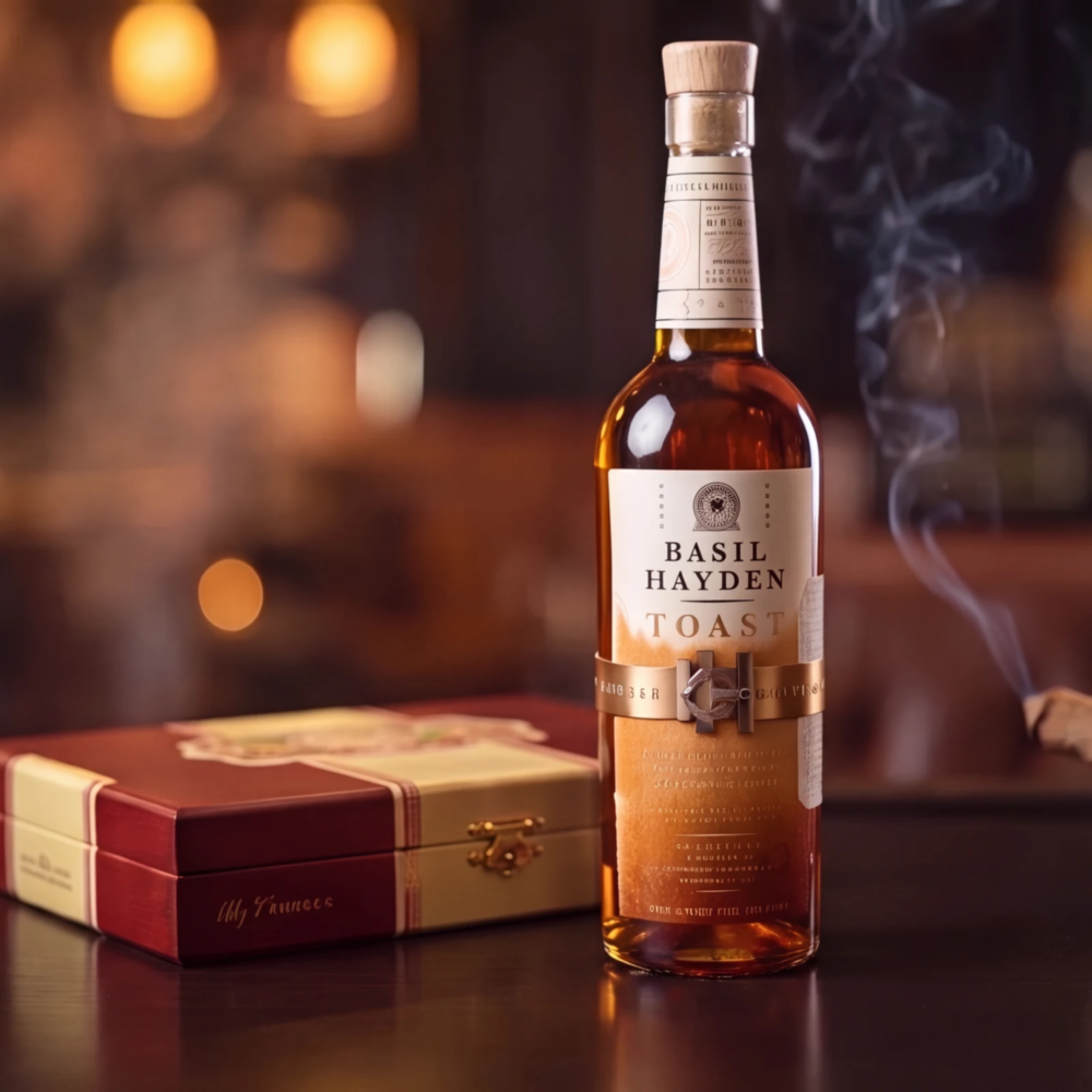 Basil Hayden Toast & My Father Original Cigar Pairing Gift Set