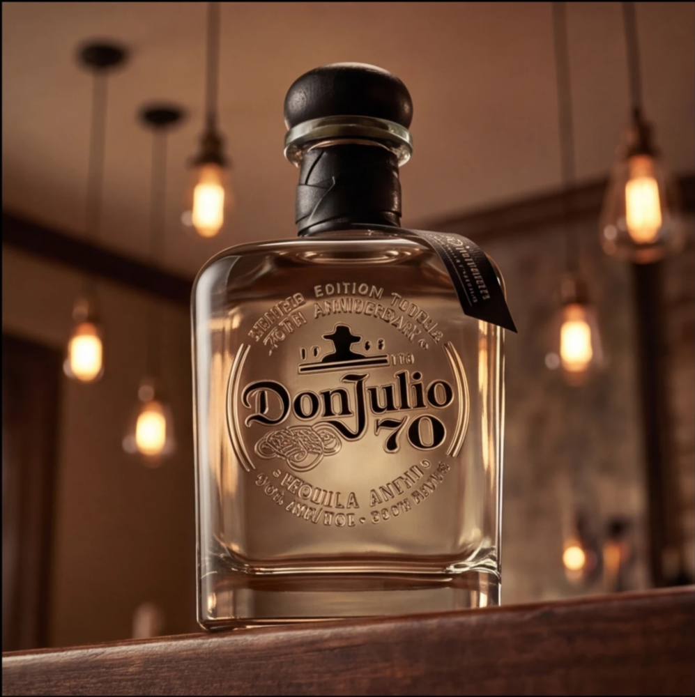 Don Julio 70 Anejo Cristalino Tequila, a Luxury Gift