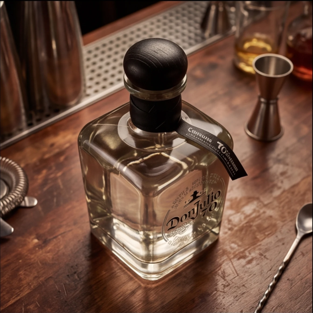 Don Julio 70 Anejo Cristalino Tequila, a Luxury Gift