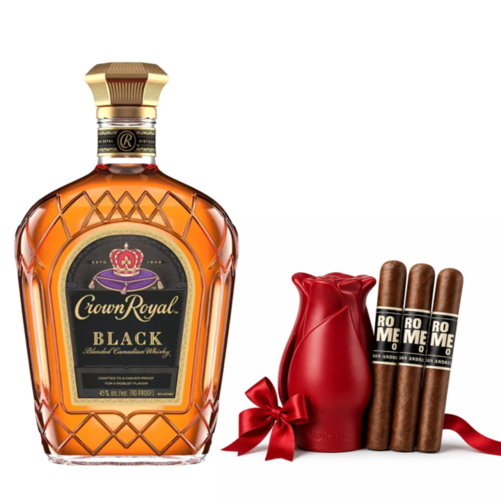 Crown Royal & Cigar Topper Gift