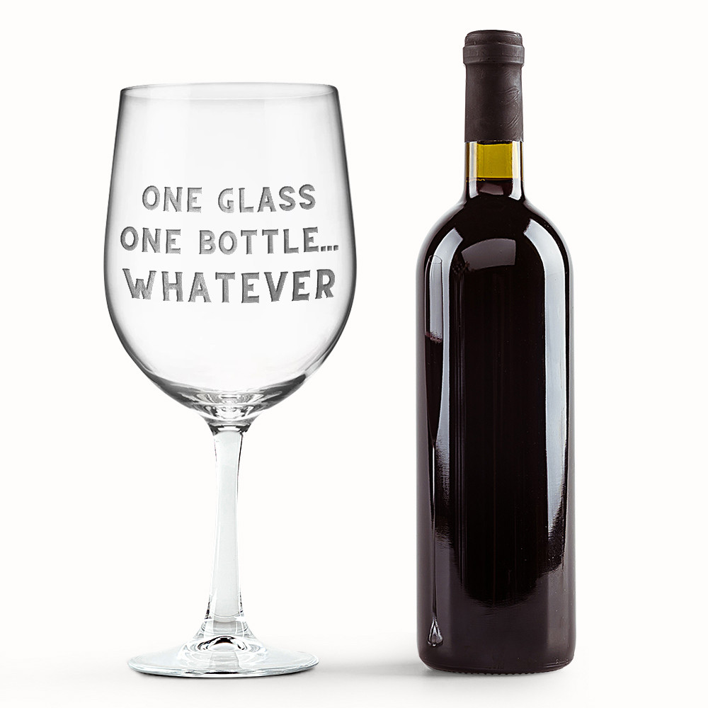 The Big Betty XL Premium Jumbo Wine Glass - Holds A Whole Bottle