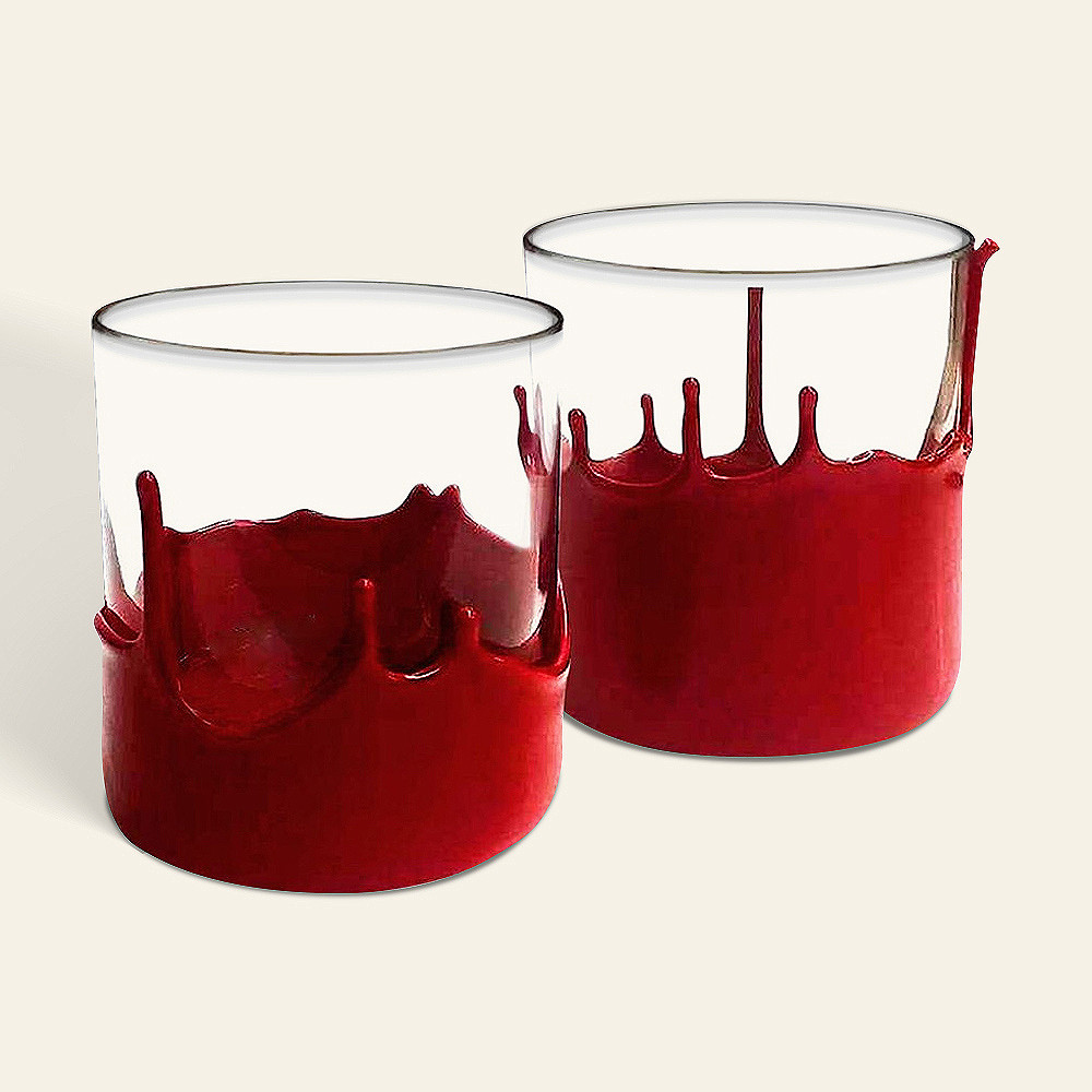Maker's Mark Wax Dipped Glasses (Set of 2)