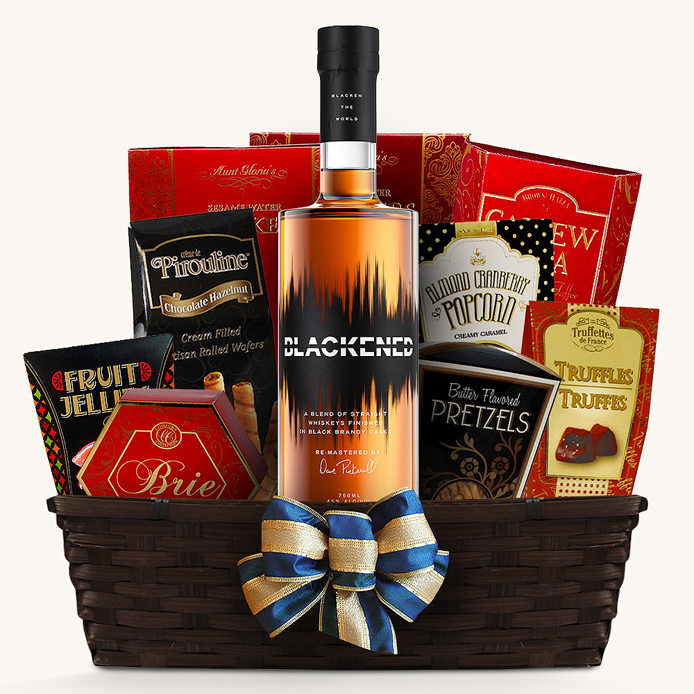 Blackened Whiskey Gift Basket