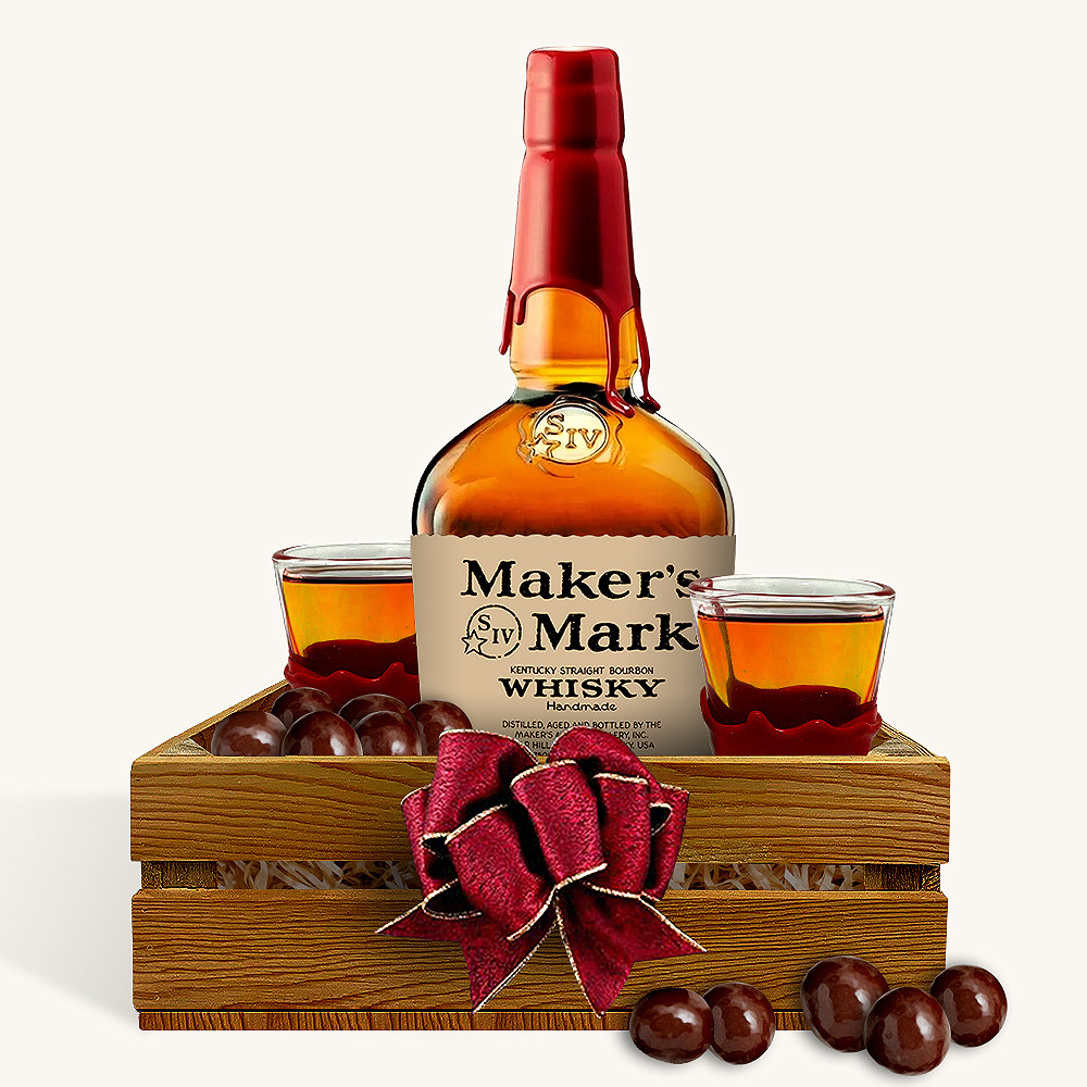 Maker's Mark with Bourbon Chocolate Gift Set