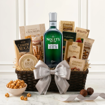 Nolet's Silver Dry Gin Gift Basket
