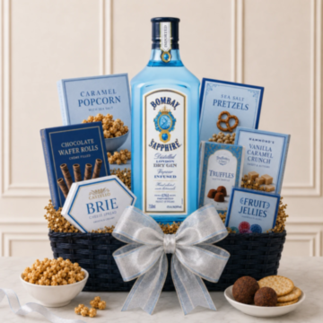 Bombay Sapphire Gin Gift Basket