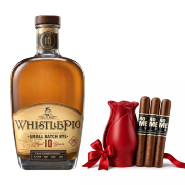 WhistlePig Rye & Cigar Topper Gift