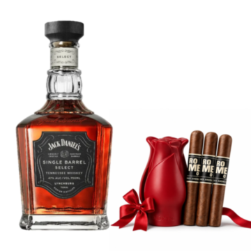 Jack Daniel's Whiskey & Cigar Topper Gift