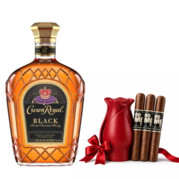 Crown Royal & Cigar Topper Gift