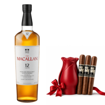 Macallan Scotch & Cigar Topper Gift