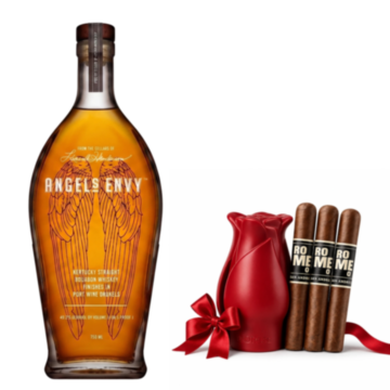 Angel's Envy & Cigar Topper Gift