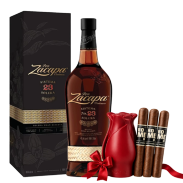 Zacapa 23 Rum & Cigar Topper Gift