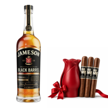 Jameson Black & Cigar Topper Gift