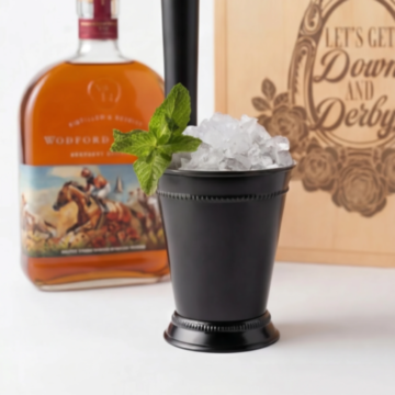 Down & Derby' Mint Julep Woodford Reserve 151 Kentucky Derby Whiskey Gift Set