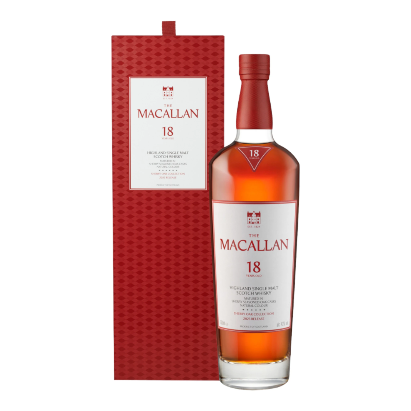 SHARE a The Macallan 18 Year Sherry Oak Single Malt Scotch Whisky