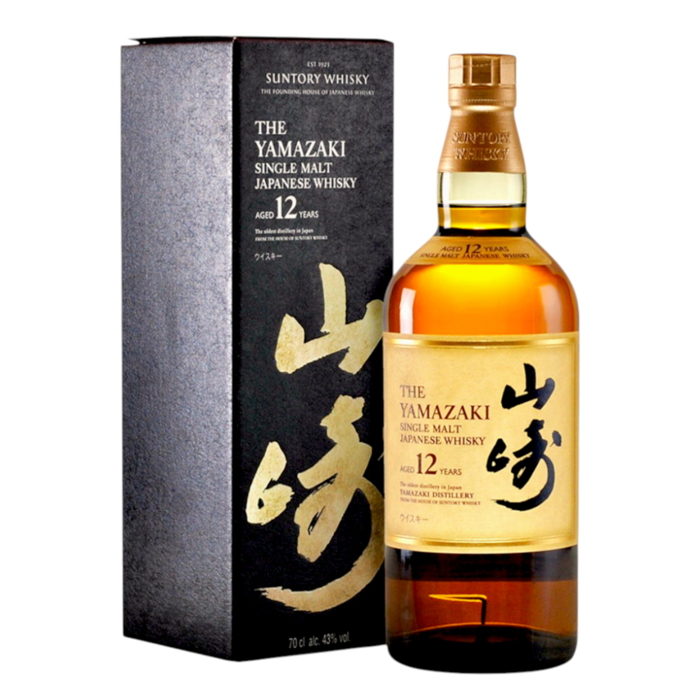 Buy Suntory Yamazaki 12 Year Single Malt Japanese Whisky Online!