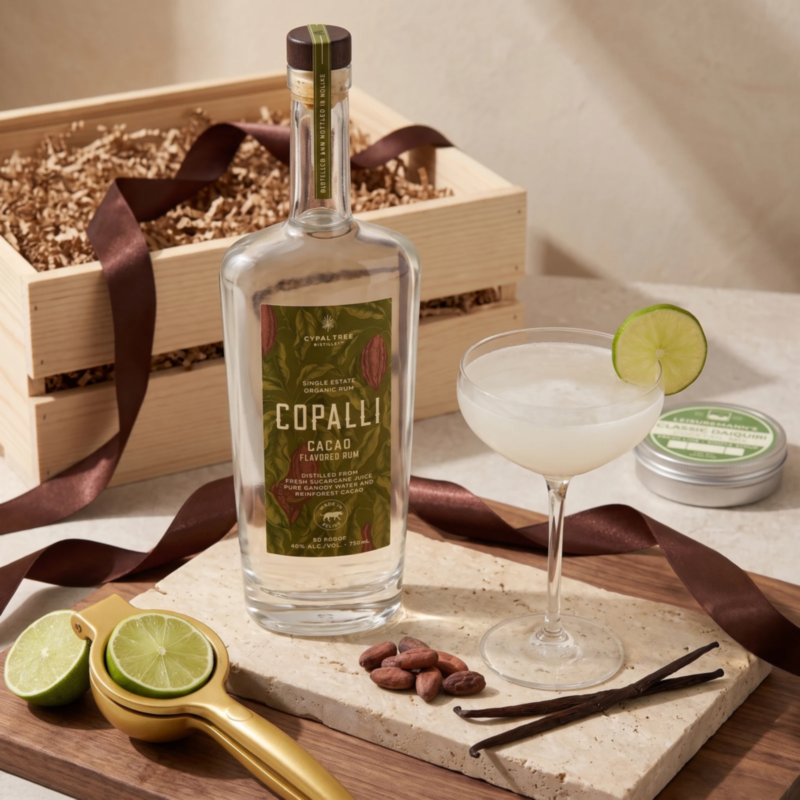 Copalli Rum Daiquiri Gift Set in Crate