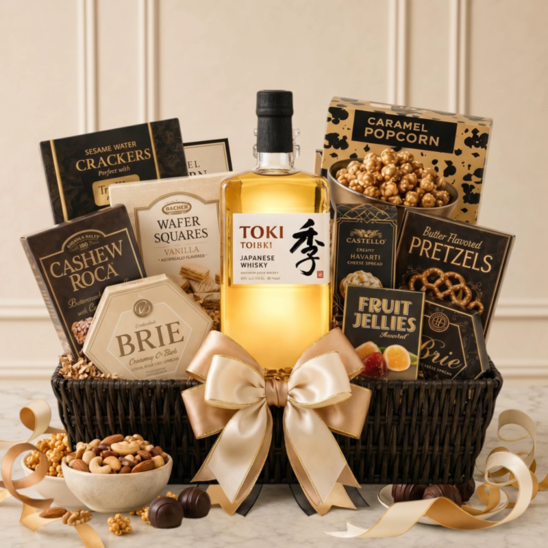 Toki Whisky Gift Basket