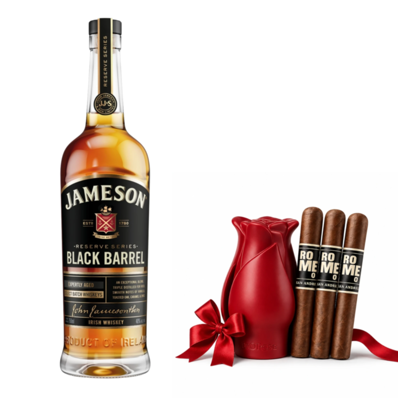 Jameson Black & Cigar Topper Gift