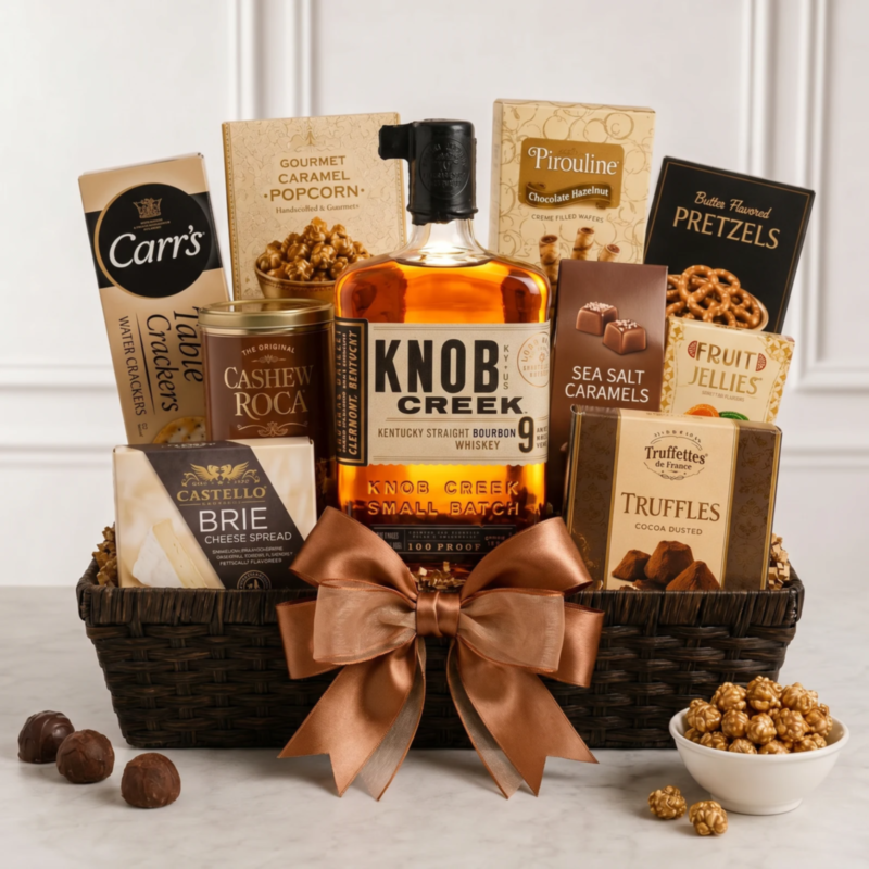 Knob Creek Small Batch Bourbon Gourmet Gift