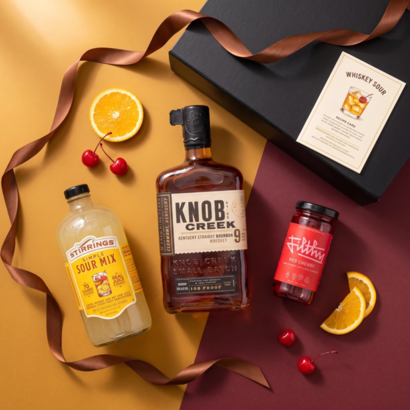 Knob Creek Whiskey Sour Set