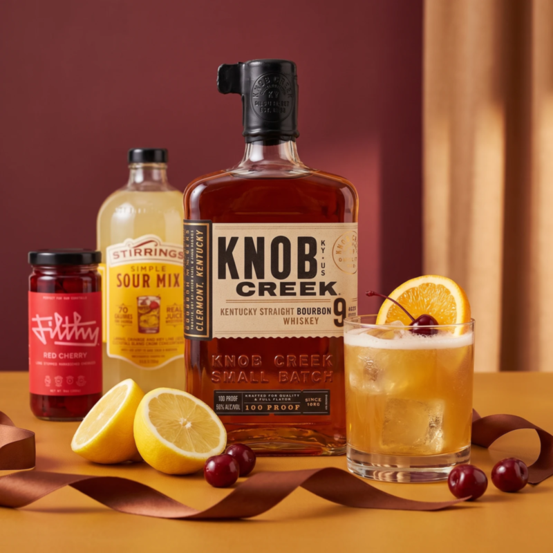 Knob Creek Whiskey Sour Set