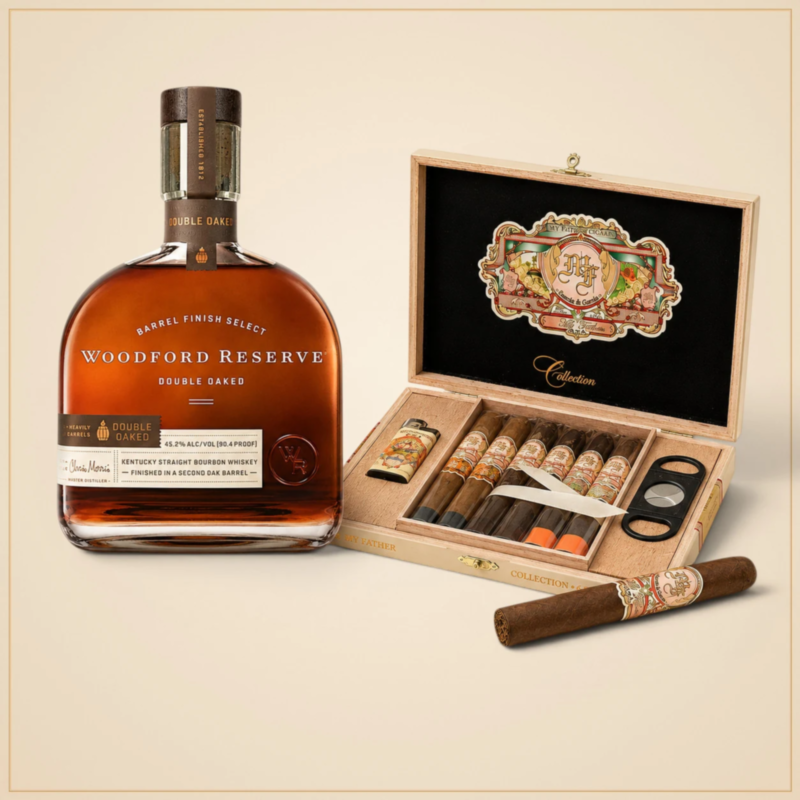 Woodford Double Oaked Cigar Pairing