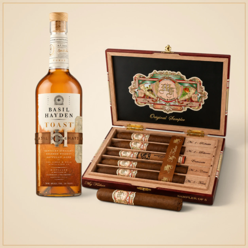 Basil Hayden Toast Cigar Pairing