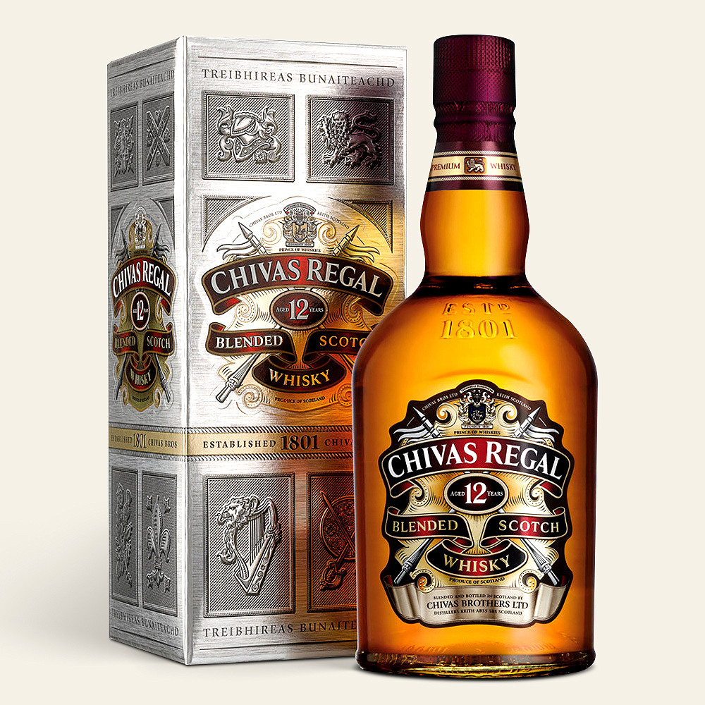 Buy Chivas Regal 12 Year Blended Scotch Whisky Online!