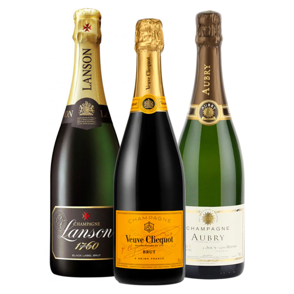 Moet and Chandon Rose Champagne Trio 750ml