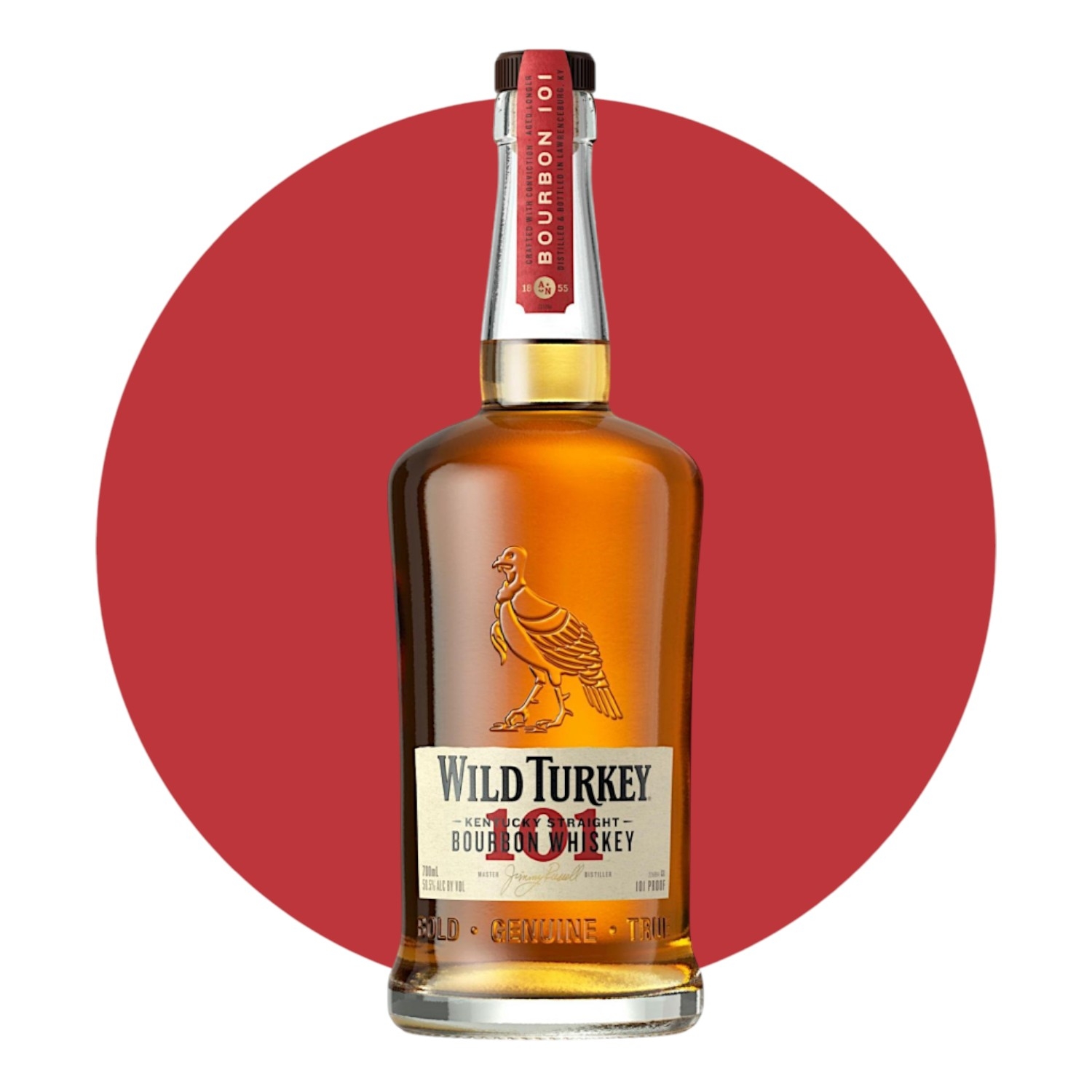 WILD TURKEY 101 4本セット Wild Turkey 101 Kentucky Straight Bourbon Whiskey - Bold & Iconic