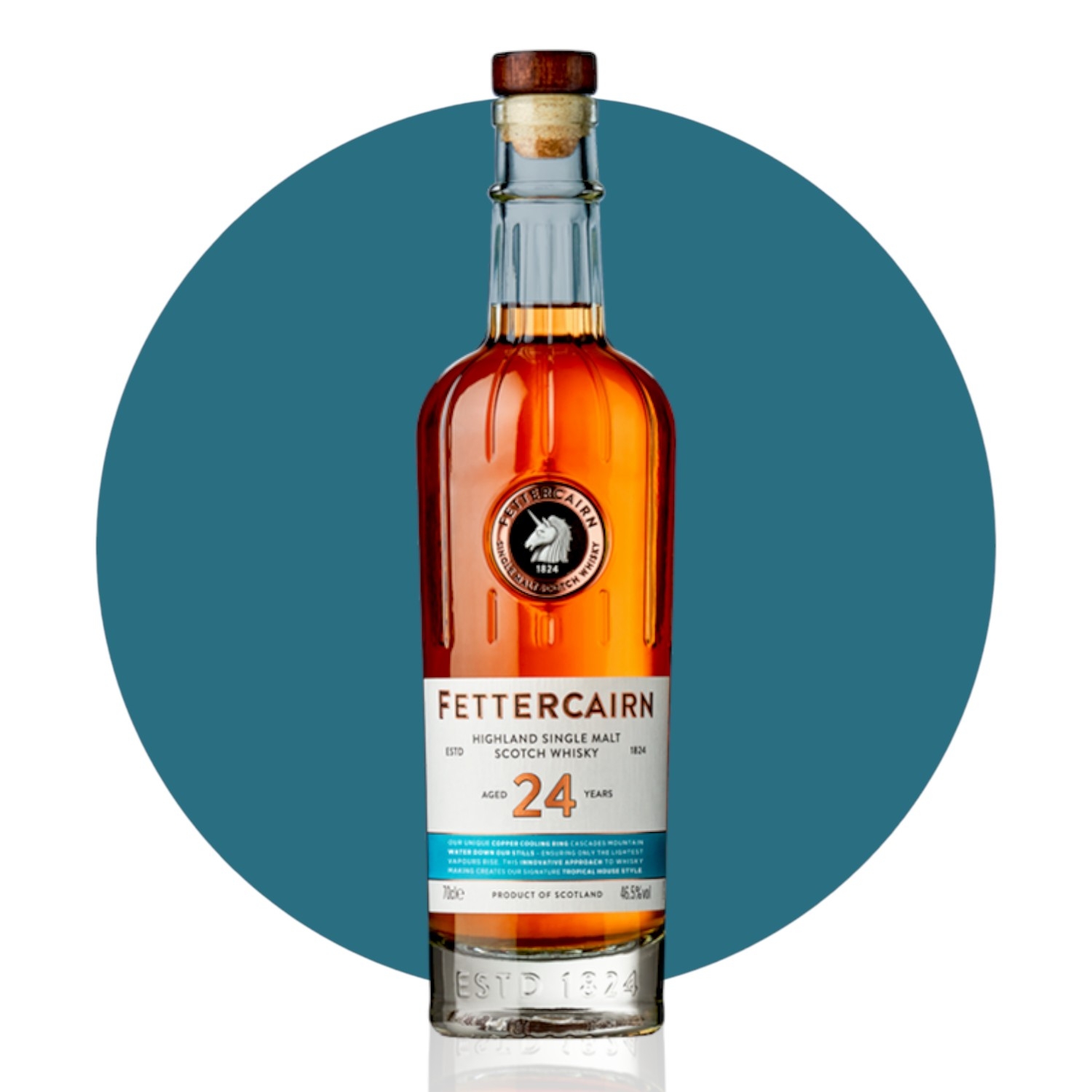 Fettercairn 24 Year Old Unicorn Scotch Whisky - Highland Single