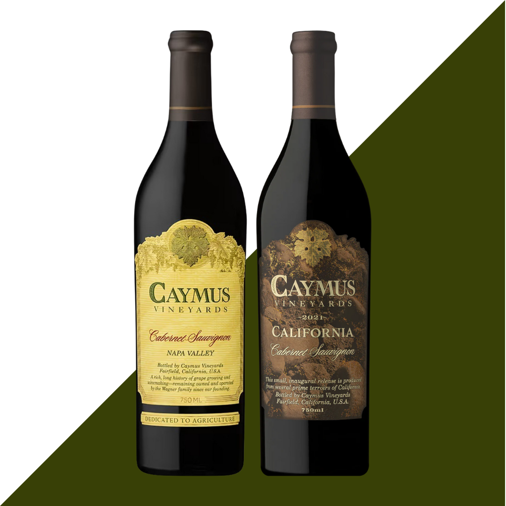 GIFT the best DUET of Caymus Cabernet Cabernet Sauvignon Online!