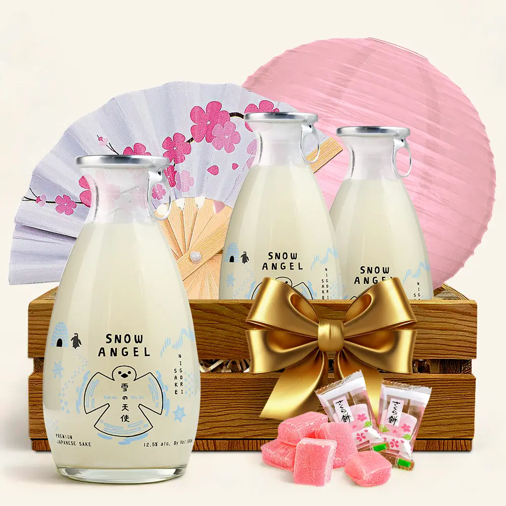 Snow Angel Nigori Sake Gift Set