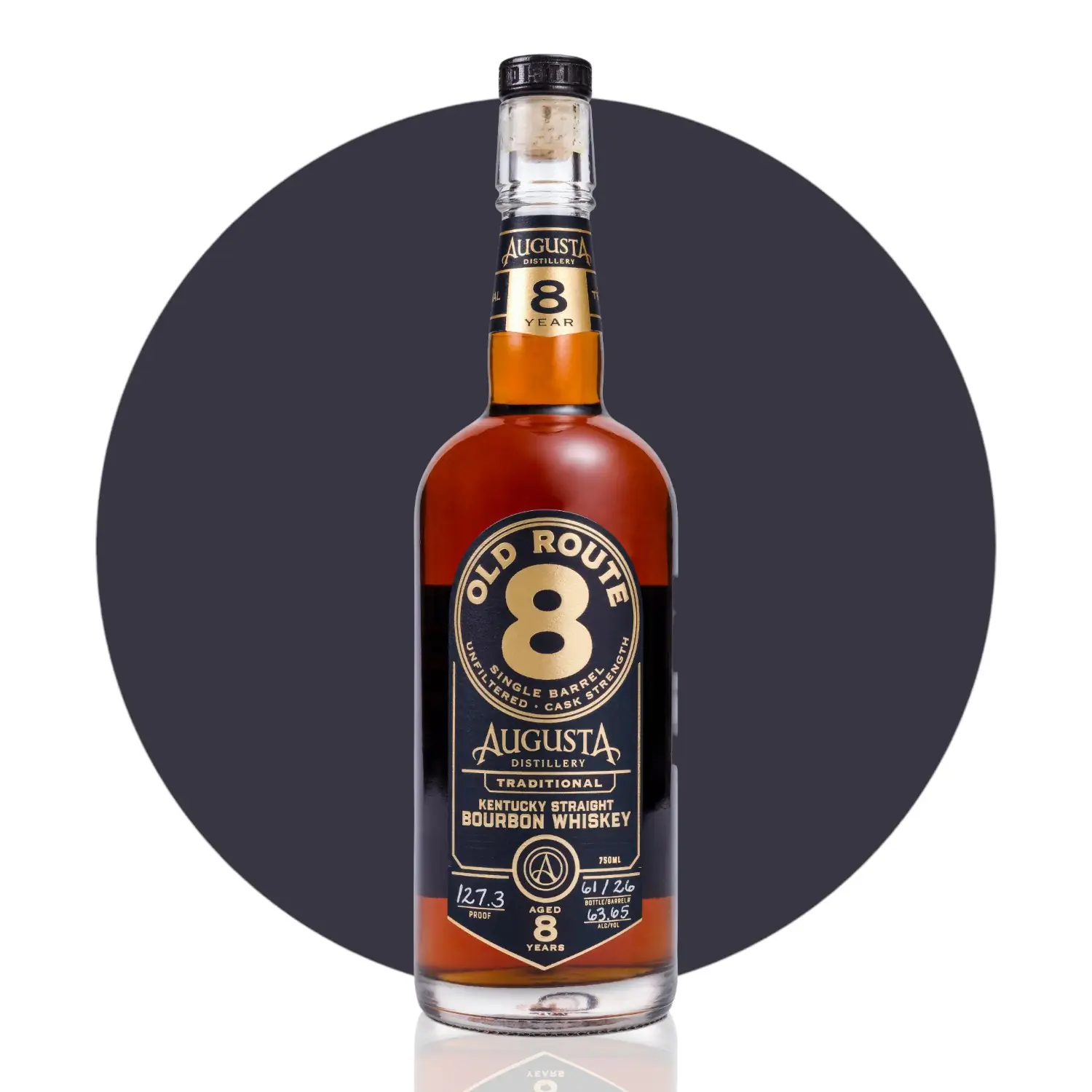 Augusta Old Route 8 Year Single Barrel Bourbon - Limited Edition