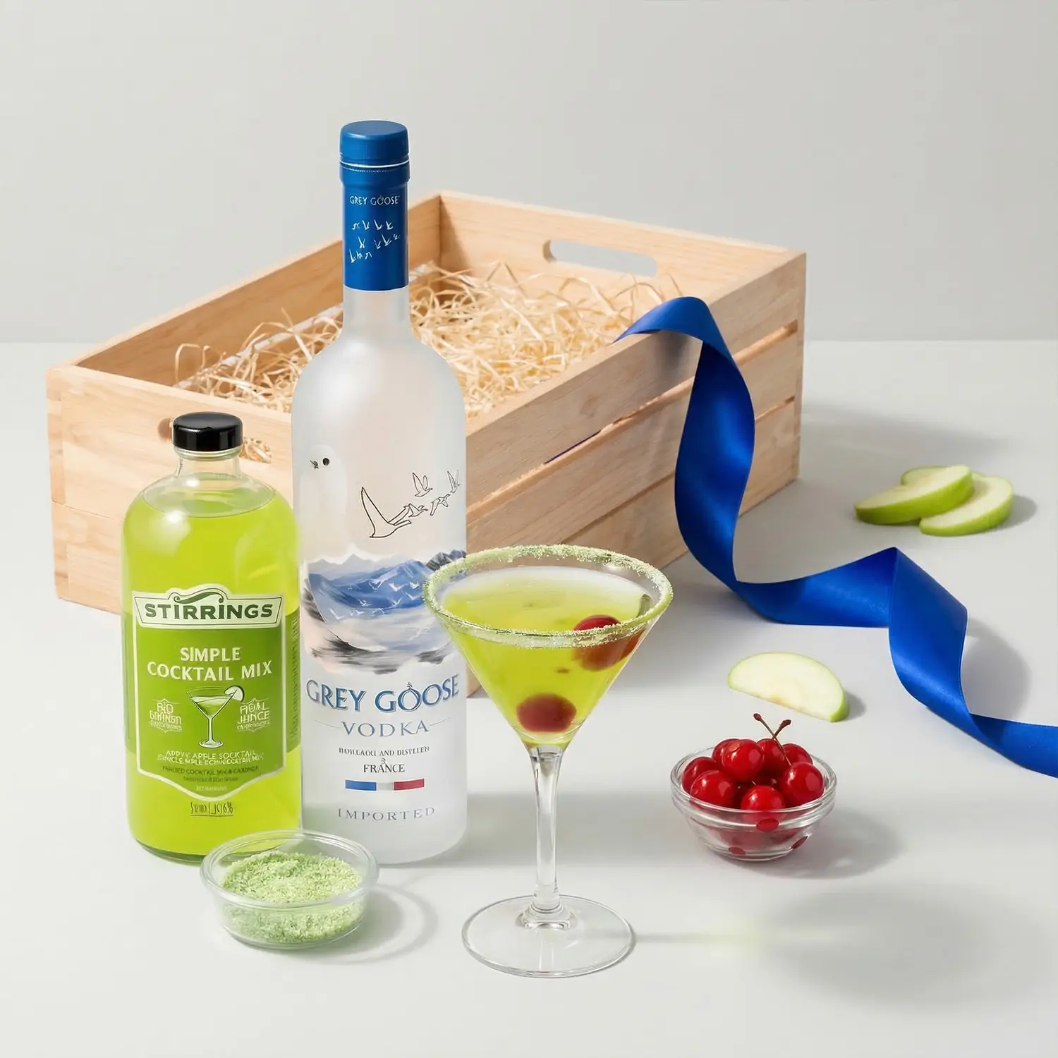 Grey Goose Appletini Apple Martini Gift Set