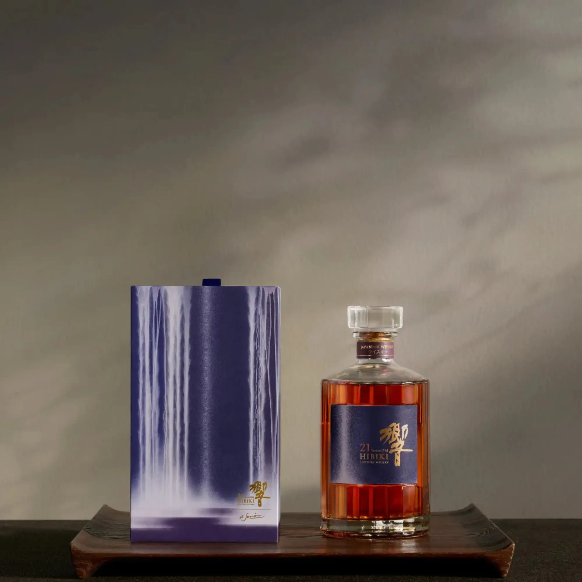Suntory Hibiki 21 Years Old Hiroshi Senju Limited Edition Japanese Whisky 700mL