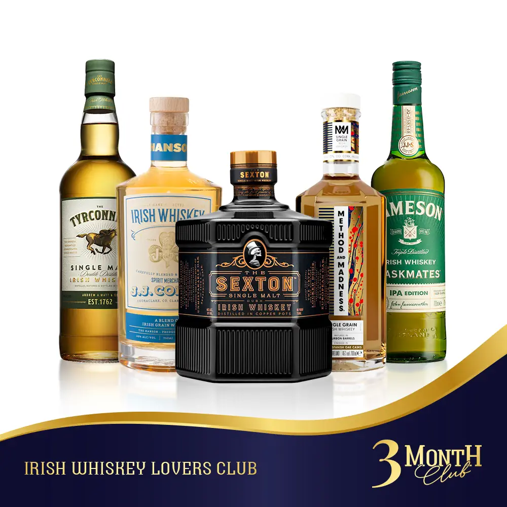Irish Whiskey of the Month Club (Three Month Club)