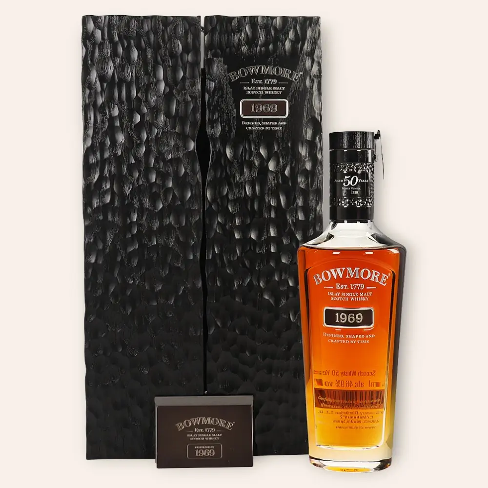 Bowmore 50 Year Single Malt Scotch Whisky (1969 Vintage)