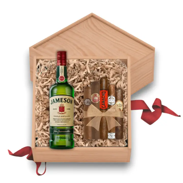 Jameson Irish Whiskey Gift Set with Cigars