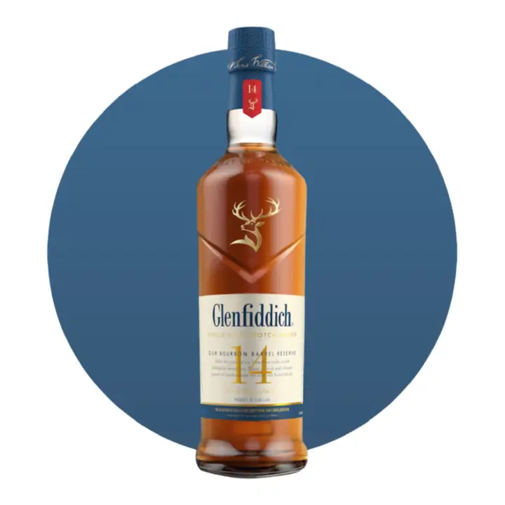 Glenfiddich 14 Year Bourbon Barrel Reserve Single Malt Scotch Whisky