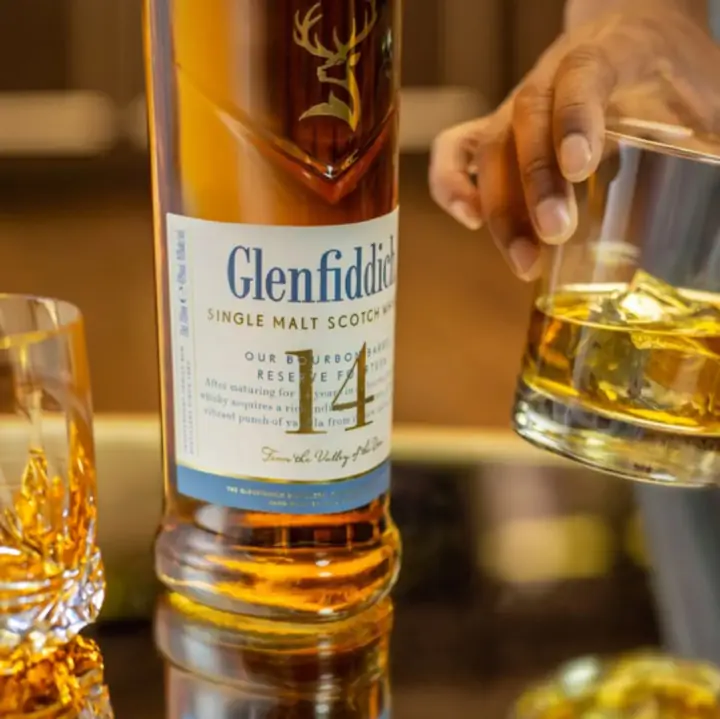 Glenfiddich 14 Year Bourbon Barrel Reserve Single Malt Scotch Whisky