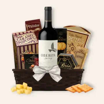 Oberon Napa Valley Cabernet Sauvignon Gourmet Gift Basket