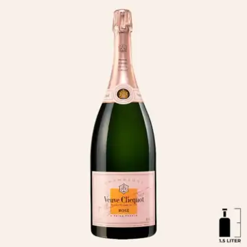 Veuve Clicquot Brut Rose Champagne Magnum Bottle 1.5L